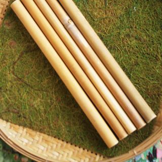 Ống hút cỏ sậy khô size coffee - Grass Straws size coffee