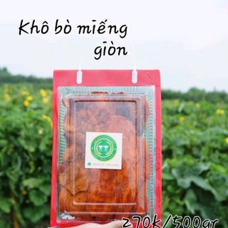 KHÔ BÒ MIẾNG GIÒN THƯỢNG HẠNG