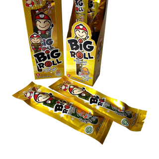 Bigroll Snack rong biển nướng giòn Big roll Taokaenoi - vị Mực