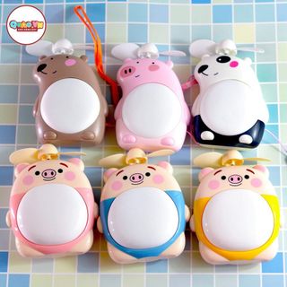 QUẠT - ĐÈN USB 2IN1 HÌNH THÚ