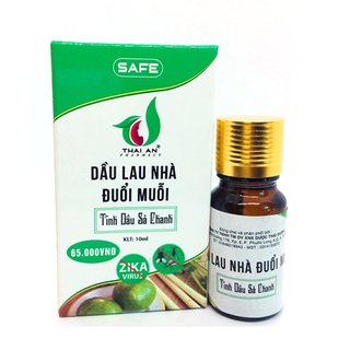Dầu lau sàn đuổi muỗi hương sả chanh