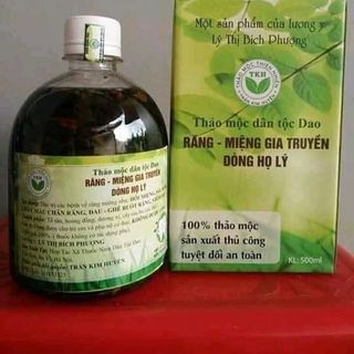 thảo mộc răng miệng