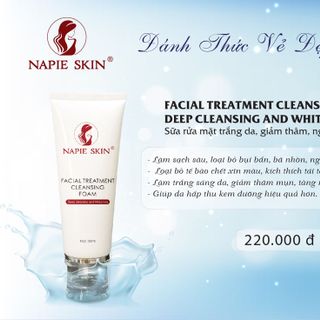 Kem chống nắng và sữa rửa mặt NAPEI skin giá sỉ