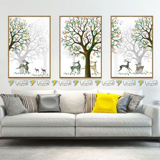 Giá rẻ vô địch Tranh treo tường - Tranh Canvas - Giá Xưởng không trung gian - Tranh đơn 40x60cm/ 1 bức