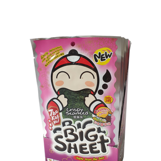 Big Sheet Snack rong biển sấy giòn Big Sheet Taokaenoi - Sốt nhật