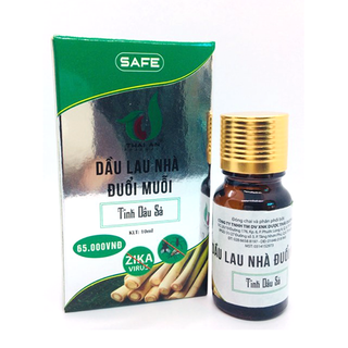 Dầu lau sàn đuổi muỗi hương sả Java