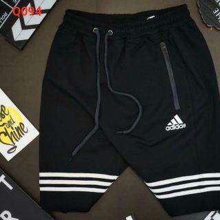 Quần shorts thun phối sọc
