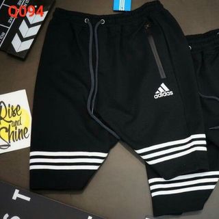 Quần shorts thun phối sọc