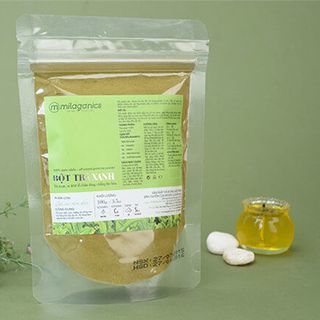 Sỉ bột trà xanh nguyên chất milaganics 100g