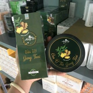 combo dầu gội tặng cao ủ tóc gừng tươi nàng ơi