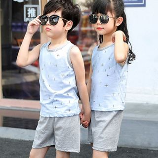 Bộ quần áo cho trẻ sơ sinh chất liệu thun cotton thoáng mát 112-114