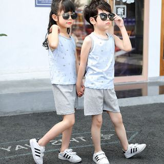 Bộ quần áo cho trẻ sơ sinh chất liệu thun cotton thoáng mát 112-114