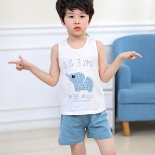 Bộ quần áo cho trẻ sơ sinh chất liệu thun cotton thoáng mát 109-110-113