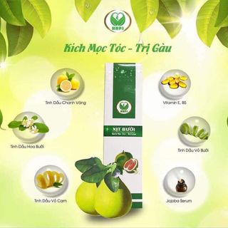 Xịt Bưởi Kích Thích Mọc Tóc-Giảm Rụng tóc-Trị Gàu