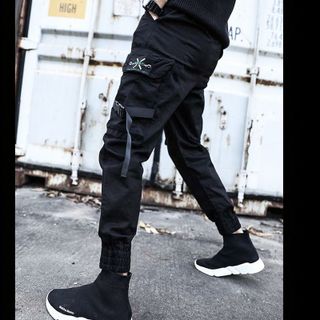Quần jogger nam điểm nhấn hai bên túiphong cách thời thượng - 102