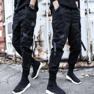 Quần jogger nam điểm nhấn hai bên túiphong cách thời thượng - 102