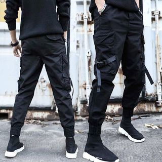 Quần jogger nam điểm nhấn hai bên túiphong cách thời thượng - 102