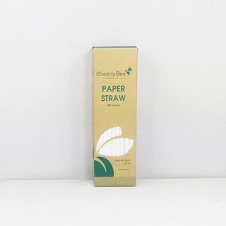 Ống Hút Giấy Cao Cấp 6x197mm Thân Thiện Với Môi Trường