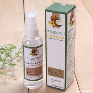 Sỉ dầu dừa tinh khiết milaganics 100ml