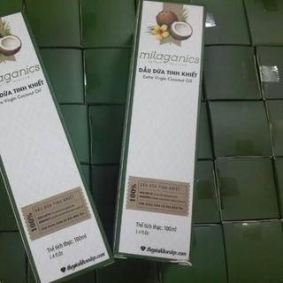 Sỉ dầu dừa tinh khiết milaganics 100ml