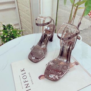 Giày sandal cao got đá li ti