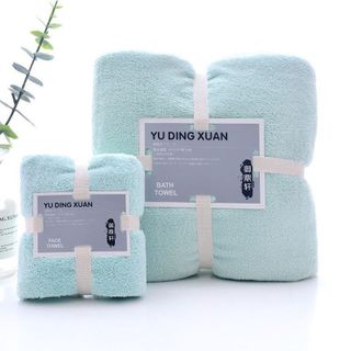 Set 2 Khăn tắm 34x7570x140siêu thấm chất liệu 100 cotton 120g450g -143