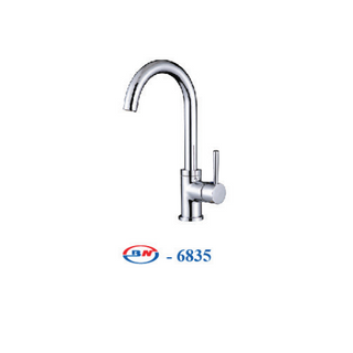 Vòi chén nóng lạnh INOX 304 bóng - BN-6835