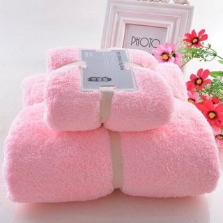 Set 2 Khăn tắm 34x7570x140siêu thấm chất liệu 100 cotton 120g450g -143