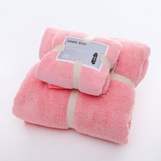 Set 2 Khăn tắm 34x7570x140siêu thấm chất liệu 100 cotton 120g450g -143