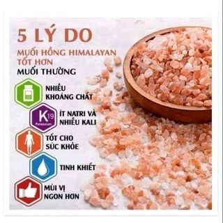 Muối hồng Himalaya đa công dụng
