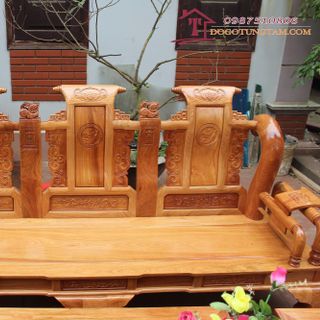 Bàn Ghế Tần Thủy Hoàng Gõ Đỏ Tay 12 Đẹp