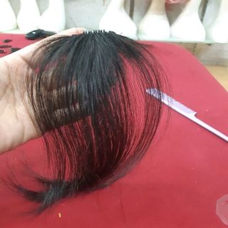 Mái xéo mỏng tóc thật