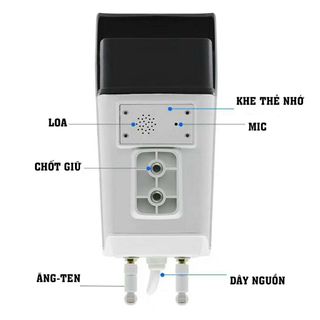 Tặng Thẻ SD Cty Chuẩn 32 GBBH 5 năm cho cả thẻ lẫn máyCAMERA WIFI - YOOSEE WIFI TRONG NHÀ NGOÀI TRỜI SIÊU NÉT 20 FULL HD 1920 x 1080P - CHỐNG BÁM BỤI - CHỐNG NƯỚC XEM BAN ĐÊM CÓ MÀU IPW011