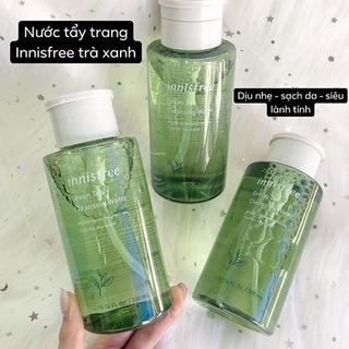 Nước Tẩy Trang Cho Da Dầu Mụn Innisfrees Green Tea Cleansing Water 300ml - Hàng Thường