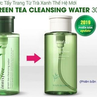Nước Tẩy Trang Cho Da Dầu Mụn Innisfrees Green Tea Cleansing Water 300ml - Hàng Thường