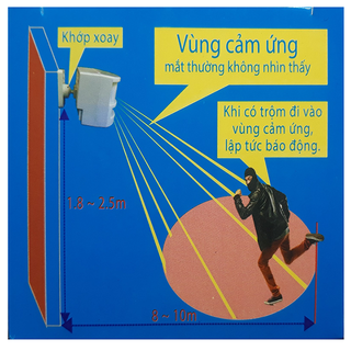 Báo trộm hồng ngoại 6 tiếng