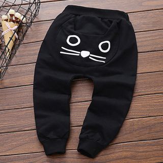 Quần dài cho bé gái chất liệu thunsau đích hình thú vô cùng ngộ nghĩnh đáng yêu 115