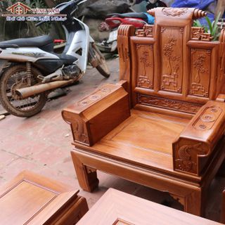 Bộ Âu Á 10 Món Gỗ Gõ Đỏ