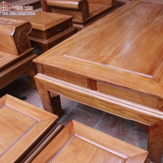 Bộ Âu Á 10 Món Gỗ Gõ Đỏ