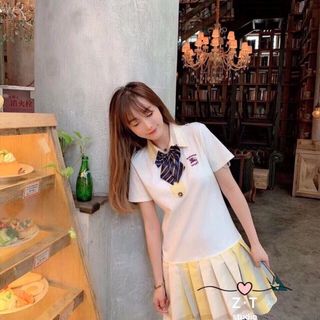 Đầm trẻ kèm khăn giá sỉ