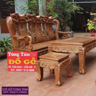 Bộ Ghế Đồng Kỵ Tay 12 6 Món