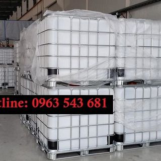 Thùng nhựa cũ 1000 lít đựng hóa chất tanh nhựa cũ 1000 lít bồn nhựa cũ 1000 lít