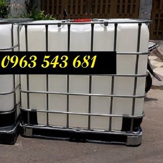 Thùng nhựa cũ 1000 lít đựng hóa chất tanh nhựa cũ 1000 lít bồn nhựa cũ 1000 lít