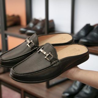 Giày hè sabo nam da bò thật SM1