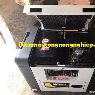 Bán Máy Phát Điện Chạy Dầu 5kw Chống Ồn-Honda