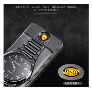 Bật Lửa Điện Đồng Hồ