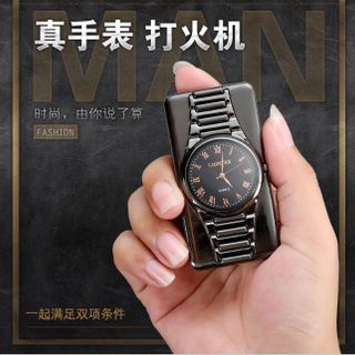 Bật Lửa Điện Đồng Hồ