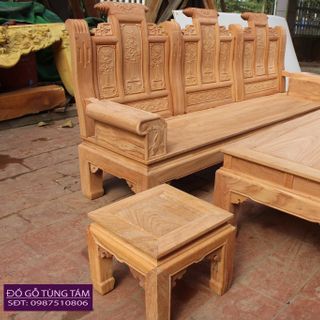 Bộ Bàn Ghế Âu Á Gỗ Gõ Đỏ
