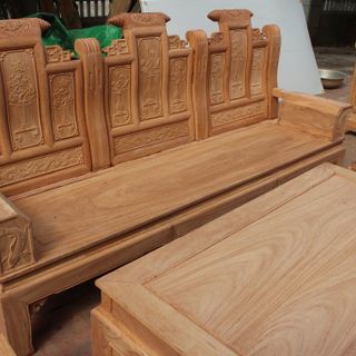 Bộ Bàn Ghế Âu Á Gỗ Gõ Đỏ