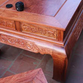 Bộ Tần Thủy Hoàng Gỗ Hương Đá